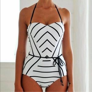 Seafolly Bandeau One Piece Swimsuit